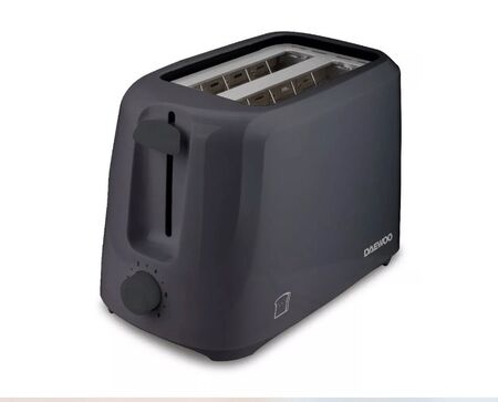 Tostadora Electrica 2 Ranuras Negra Daewoo TO8121B