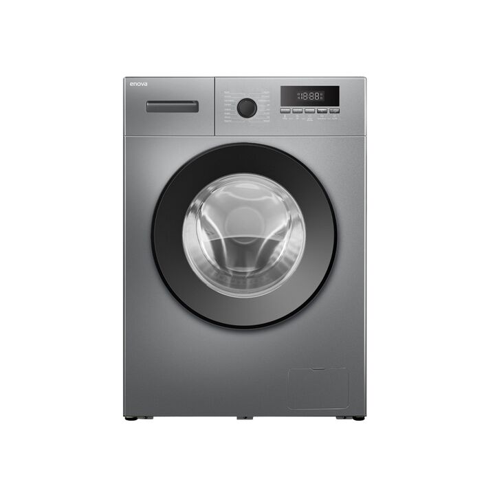 Lavarropas Enova LE08F10 carga frontal 8 kg Gris - Vista 1