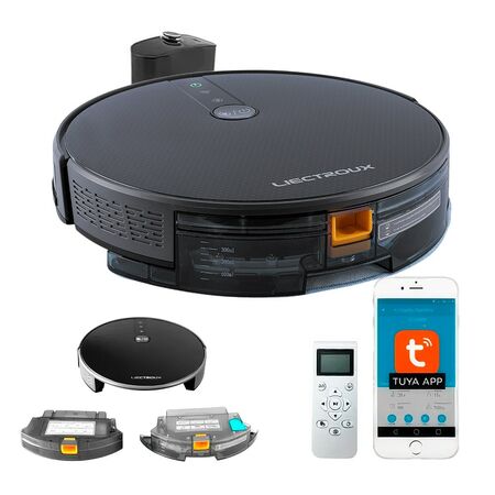Aspiradora Robot Liectroux C30B Trapeadora 3 Modos 200m2 App Programable 0.6 Lts