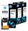 Kit De Botellas De Tinta Hp Gt53 Negro + Gt52 Color Original - Miniatura 1