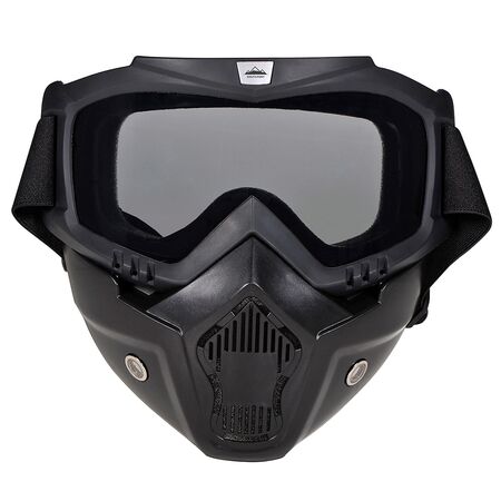 Antiparra Mascara Para Casco Abierto Gadnic