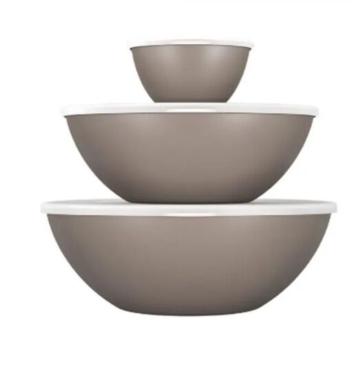 Set De Contenedores Hermeticos 250Ml. 2.5L. 3.5L. Warm Grey Coza 992611126 - Vista principal