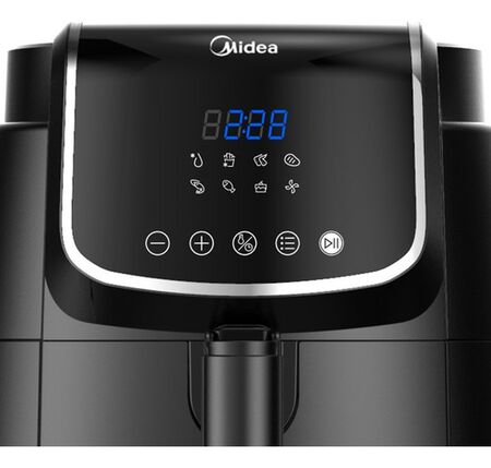 Freidora Sin Aceite Digital Midea 4 Lts Color Negro  AF.D140BAR1