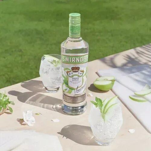 Vodka SmirnoffGreenApple700ml  Packx6 - Vista 4