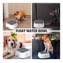 Bebedero 1L Antiderrame Antideslizante Perros Y Gatos Gris - Miniatura 6