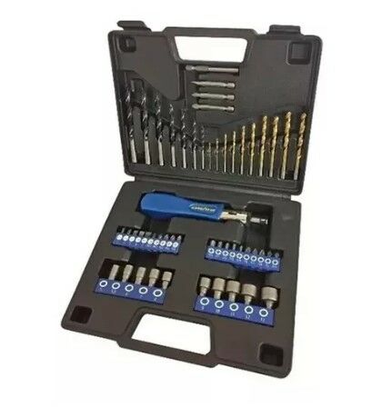 Kit Set Mechas Y Puntas Good Year Maletin 52 Piezas GY-DK-5004