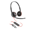 AURICULAR C/MIC POLY BLACKWIRE 3220 USD-C (8X228A6) - Miniatura 2