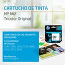 Cartucho Hp Original 662 Tricolor CZ104AL 1515 2515 2545 3515 3545 - Miniatura 2