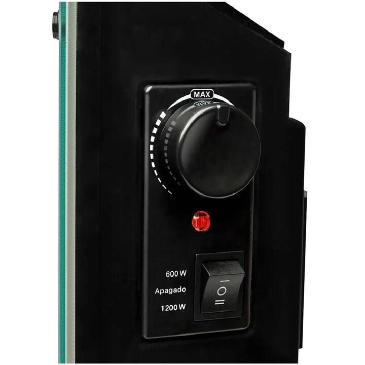 Hot Panel de Vidrio PPV200 Pie/Pared 1200W Blanco - Vista 2