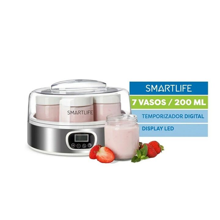 YOGURTERA SMARTLIFE SLYM2305 7 FRASCOS DE VIDRIO INCLUIDOS - Vista principal