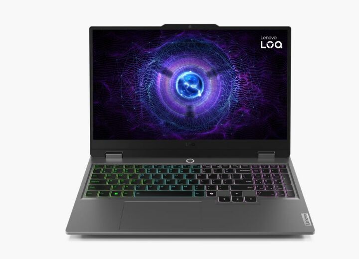 NOTEBOOK LENOVO LOQ 15IAX9 FHD I5 16GB 512GB RTX3050 W11 (83GS00EBAR) - Vista principal