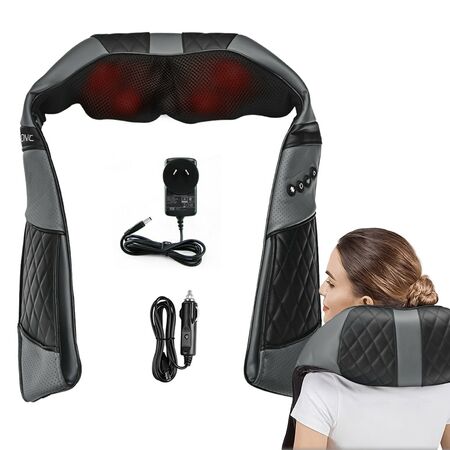 Masajeador Gadnic Ceibo Cervical y Lumbar Shiatsu Terapia Calor 3 Velocidades 24w