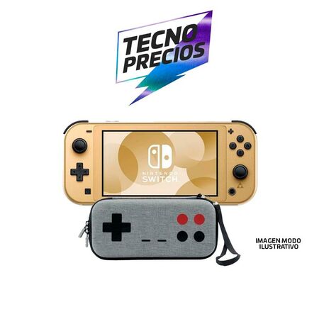 CONSOLA NINTENDO SWITCH HYRULE EDITION + FUNDA ESTUCHE ORIGINAL NINTENDO SWITCH LITE.