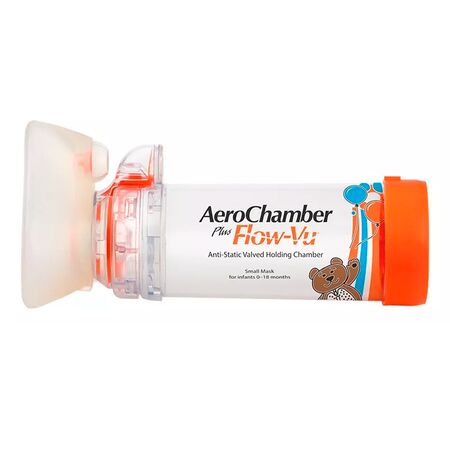 Aerocámara Silfab Aerochamber Ach07 Mascarilla Bebe