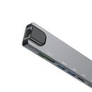 Hub Argomtech Tipo C 8 En 1 Usb 3.0 Hdmi Rj-45 Carga Rapida - Miniatura 6