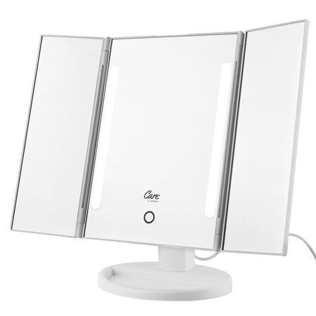 Espejo Maquillaje Táctil Gadnic Recargable USB Luces Led Aumento