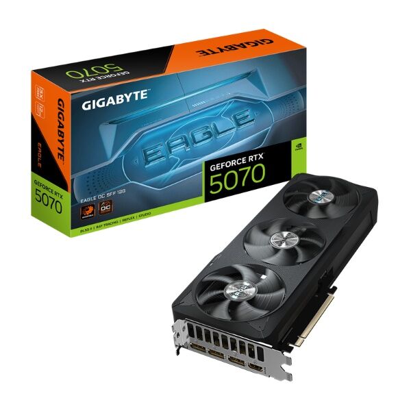 Placa de Video Gigabyte GeForce RTX 5070 EAGLE OC 12G - Vista principal