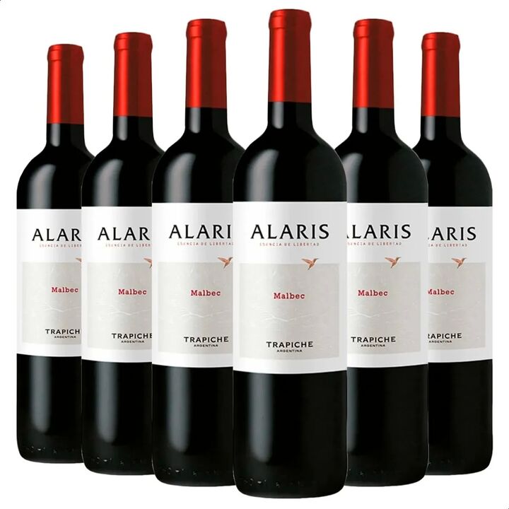 Vino Trapiche Alaris Malbec - Pack x 6 - Vista 2