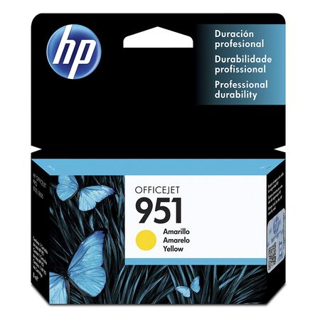 Cartucho de Tinta HP 951 CN052AL AMARILLO original 8100 8600