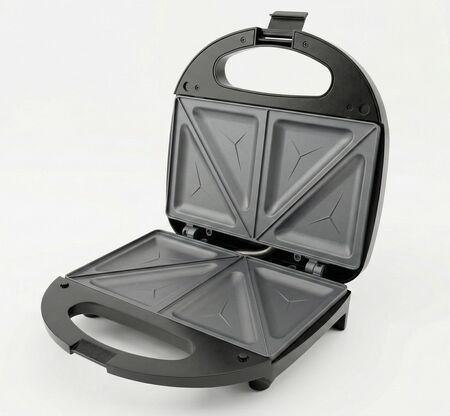 Sandwichera enova 750W 2 posiciones Negra