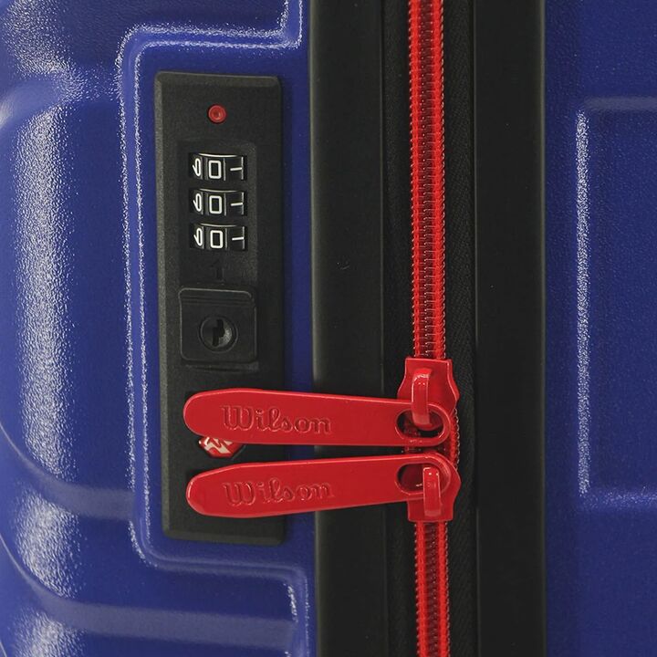 Valija Azul Carry On Wilson ABS 20 Ideal Cabina Ruedas 360° - Vista 4