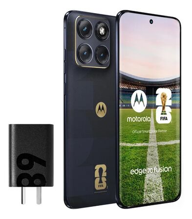 Motorola Edge 70 Fusion Edición Fifa Negro