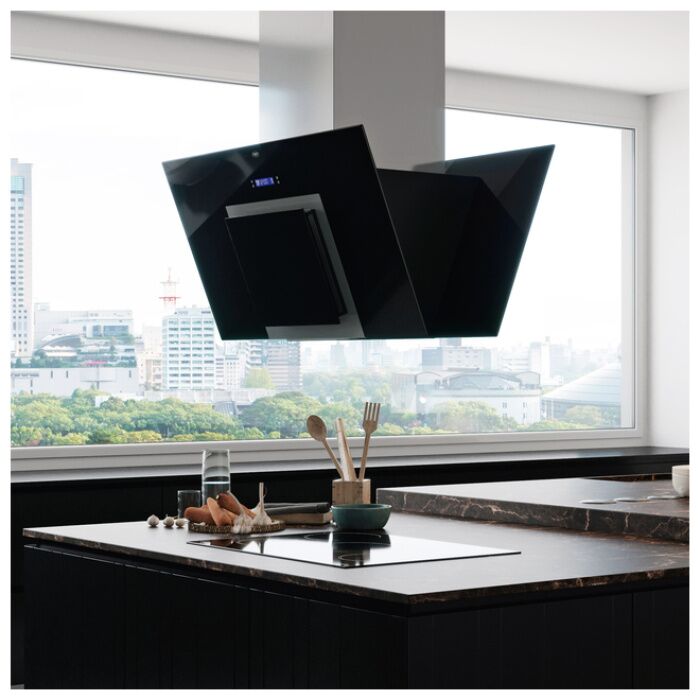 Campana para Isla TST Espejo Negra - 60cm - Vista 3