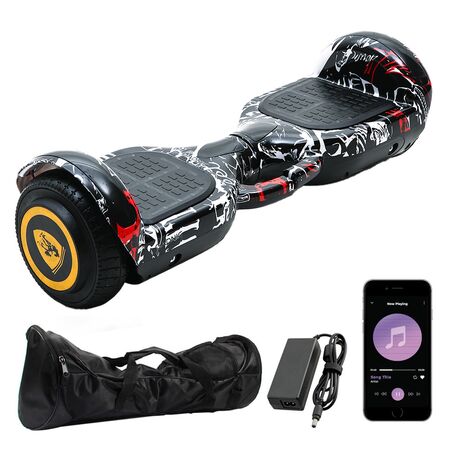 Patineta Electrica Blanco Gadnic Hoverboard 6.5 Pulgadas 