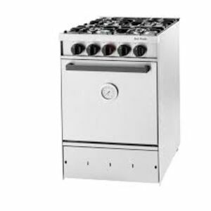 COCINA INDUSTRIAL SOL REAL 535 GAS ENVASADO 4 HORN.ACERO ECONOMICA - 4608401