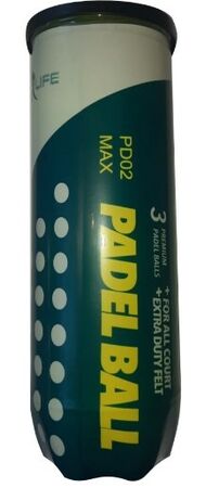 Pelotas de padel Ez Life Tubo X 3 UNID.