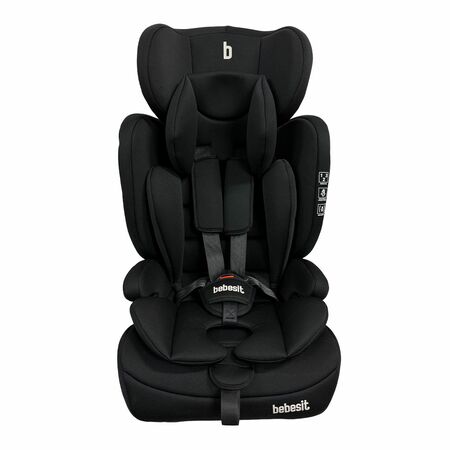 Butaca Booster Isofix Bebesit Grupo 1 - 2 - 3 Negro 36 kg