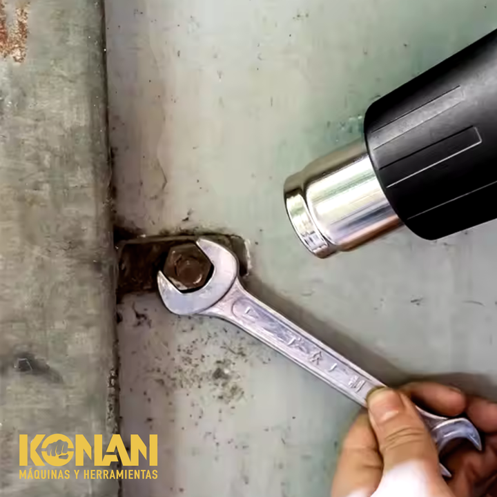 Pistola De Calor Konan 2000W Maletín + 5 Accesorios - Vista 4