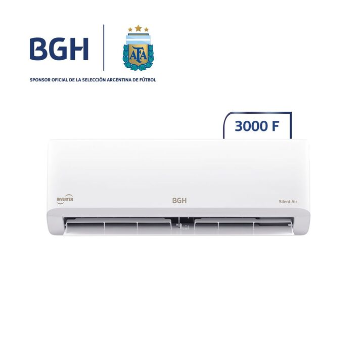 Aire Acondicionado BGH Silent Air BSI35WCLW Inverter 3500W Split FroCalor - Vista principal