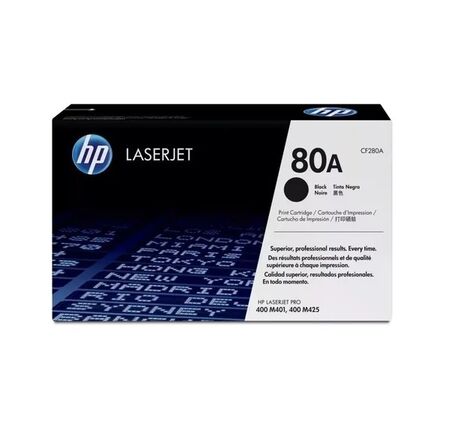 Toner HP CF280A 80A Black LaserJet PRO M401|425