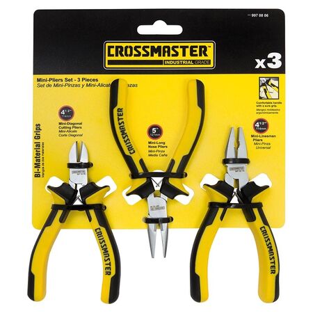 Set Mini Pinza-Alicates 3Pcs Crossmaster