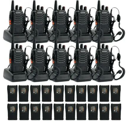 Kit x10 Handy Baofeng BF-888S