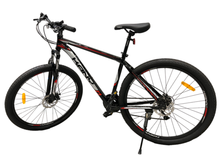 BICICLETA KANY ROD 29 - BK-AL2901 - 21 SPEED, ALUM, TALLE L 19", FRENOS DISCO, 29 2.10, NEGRA
