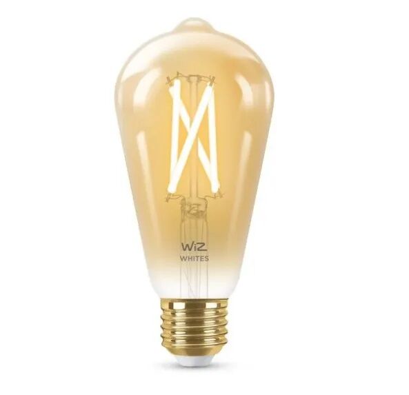 Lampara Led Wiz Wifi Tipo Edison St64 Blanco Regulable De 20 929003018712 - Vista principal