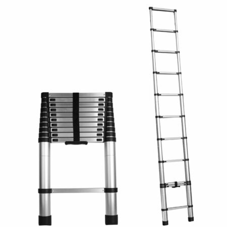 Escalera Telescópica Gadnic 2M Con Altura Ajustable