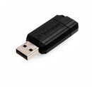 Pendrive Verbatim Store 'n' Go Pinstripe 128gb 2.0 Usb Negro - Miniatura 2
