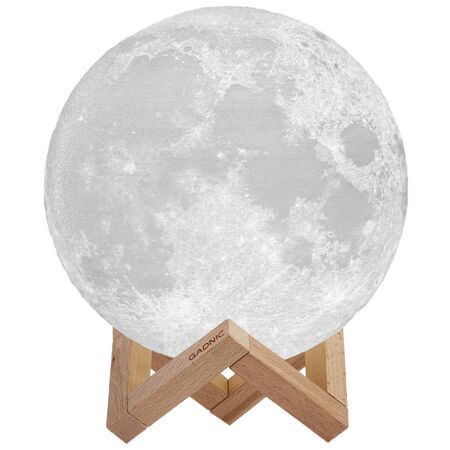 Lámpara Gadnic Luna 18cm 16 Colores RGB + Blanco Luz Cálida y Fría 5v