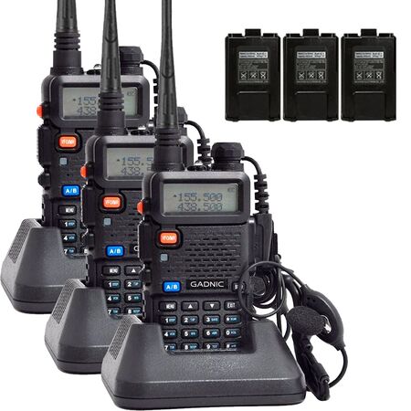 Handy Gadnic Wk1000us Kit x3 Bi-Banda 10w 128CH Hasta 12km