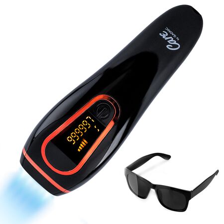 Depiladora Definitiva IPL Negra Gadnic T3 – Pulsos 5 Niveles Pantalla LED Rejuvenecimiento Facial Unisex
