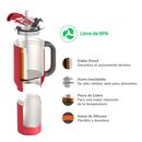 Vaso Asobu Duplex 660 ml  360 ml - Red - Miniatura 15