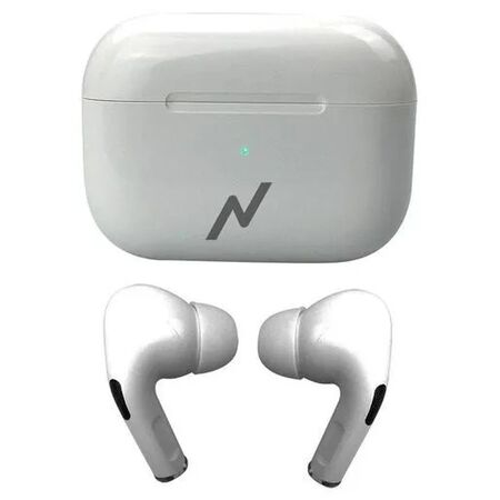 Auricular Bluetooth Twins Blanco Pro Noga NG-BTWINS 14 BL