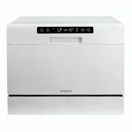 Lavavajillas De Mesada Gadnic Pro 6 Espacios 6 Programas De Lavado Secado Con Aire Caliente