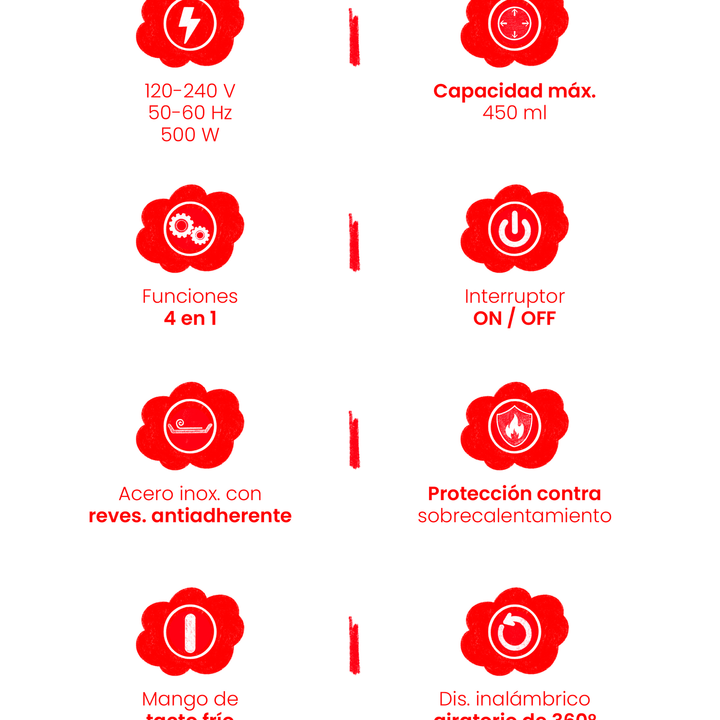 Espumador de Leche Daewoo - Vista 2