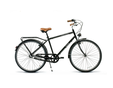 Bicicleta Raleigh Classic - Paseo - Negro - Talle 19"-L - Cuadro de Aluminio - Shimano Nexus 3Vel. - Rodado 28"