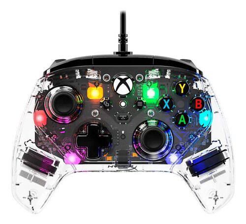 Joystick Hyperx Clutch Gladiate Rgb Transparente Xbox X S - Vista principal