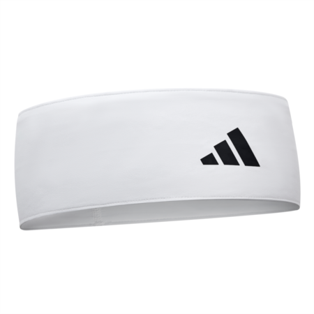 Vincha Blanca Antideslizante Silicona Adidas Fitness